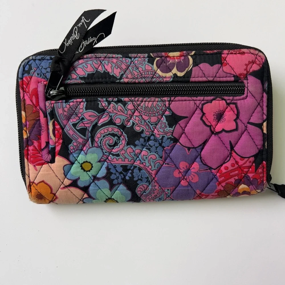 Vera Bradley Multicolor Floral Quilted Wallet - Picture 2 of 5